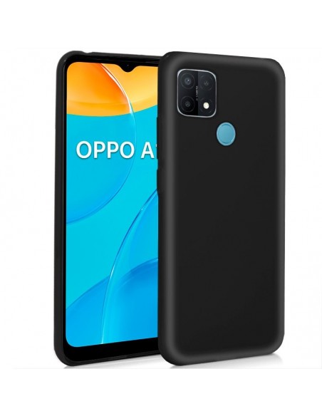 Funda gel TPU Oppo A15 / A15s negra