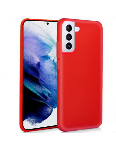 Funda gel TPU Samsung G996 Galaxy S21 Plus roja