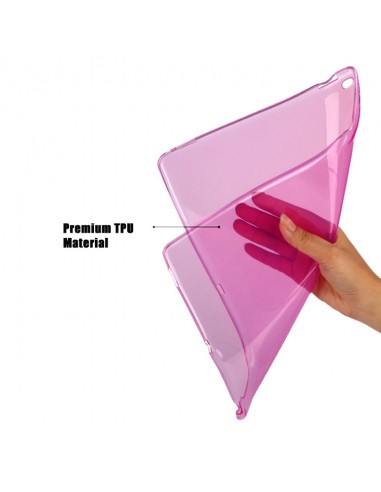 Funda gel TPU iPad Air 2 (6) 9,7" rosa
