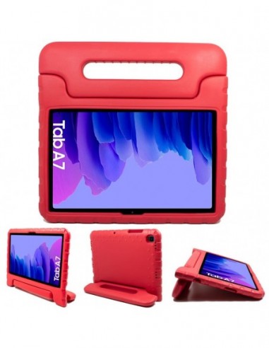 Funda antigolpes infantil Samsung Galaxy Tab A7 2020 10,4 pulgadas (T500-T505) roja