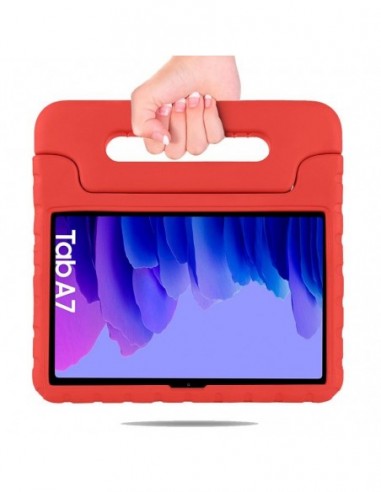 Funda antigolpes infantil Samsung Galaxy Tab A7 2020 10,4 pulgadas (T500-T505) roja