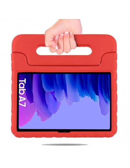 Funda antigolpes infantil Samsung Galaxy Tab A7 2020 10,4 pulgadas (T500-T505) roja