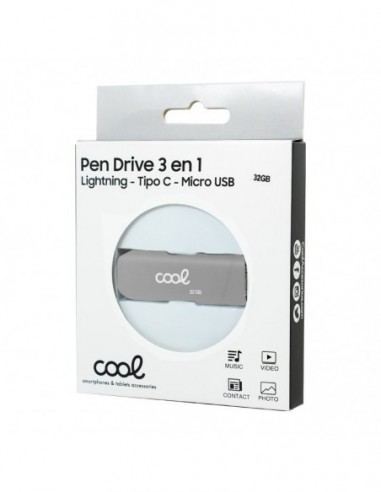 Pen Drive llavero USB 32 GB COOL (3...