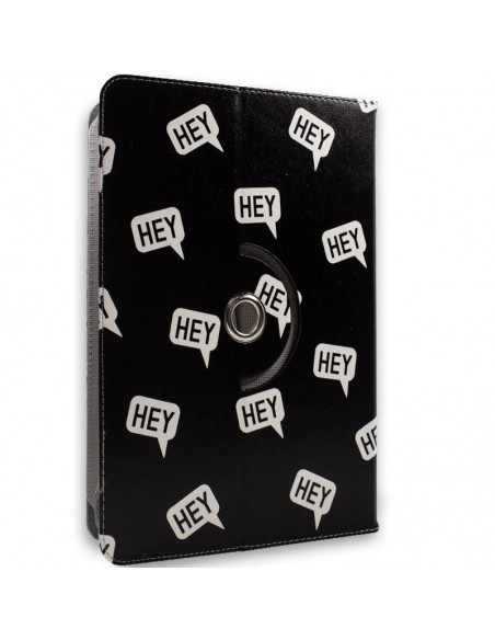 Funda soporte universal tablets 10 pulgadas diseño Hey