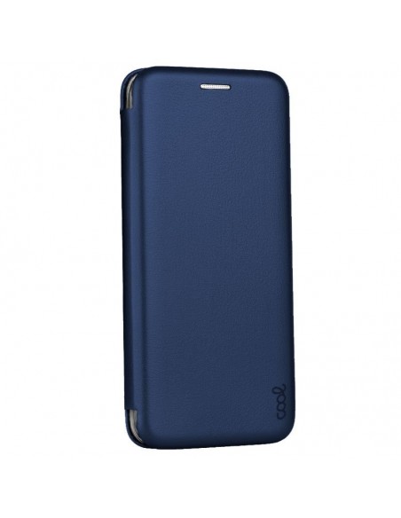 Funda libro soporte Samsung A207 Galaxy A20s Elegance azul marino