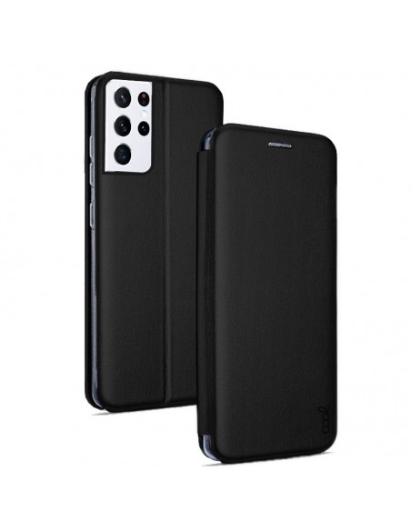 Funda libro soporte Samsung G998 Galaxy S21 Ultra Elegance negra