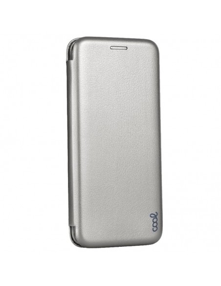 Funda libro soporte Samsung G998 Galaxy S21 Ultra Elegance plata
