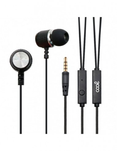 Auriculares 3,5 mm COOL metalizados...