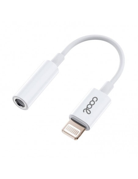 Adaptador COOL conector lightning a Jack 3,5 mm (Bluetooth) universal