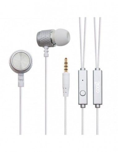Auriculares 3,5 mm COOL metalizados...