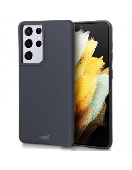 Carcasa TPU cama tela Samsung G998 Galaxy S21 Ultra gris