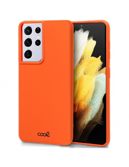 Carcasa TPU cama tela Samsung G998 Galaxy S21 Ultra salmón