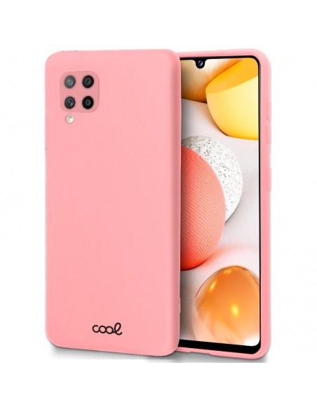 Carcasa TPU cama tela Samsung A426 Galaxy A42 5G rosa