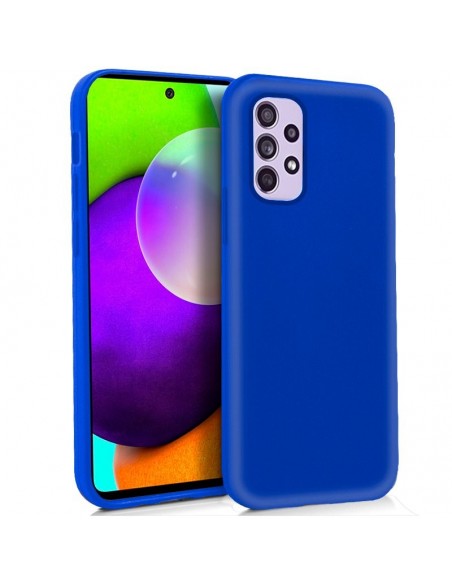 Funda gel TPU Samsung A525 Galaxy A52 / A52 5G azul
