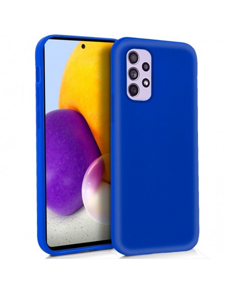 Funda gel TPU Samsung A725 Galaxy A72 azul