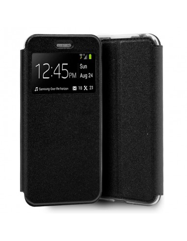 Funda libro soporte TPU Samsung A505 Galaxy A50 / A30s negra