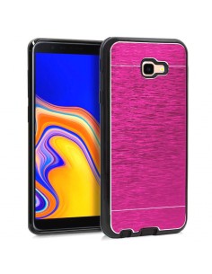 Carcasa aluminio cama TPU Samsung J415 Galaxy J4 Plus rosa
