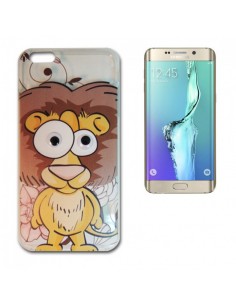 Carcasa TPU 3D Samsung G928f Galaxy S6 Edge Plus diseño Ojos León