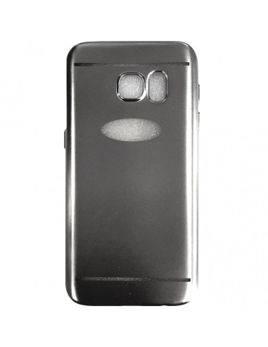 Carcasa TPU metalizado Samsung Galaxy S7 Edge G935F gris grafito