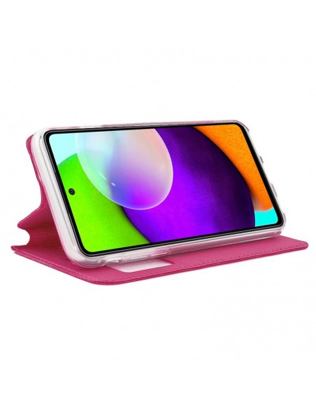 Funda libro soporte TPU Samsung A525 Galaxy A52 / A52 5G rosa