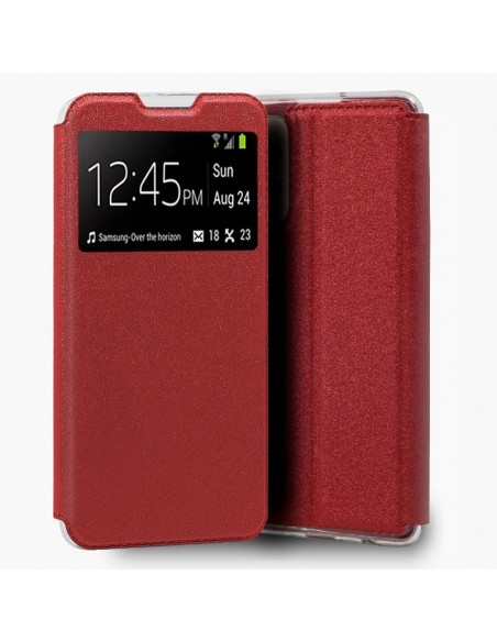 Funda libro soporte TPU Samsung A525 Galaxy A52 / A52 5G roja