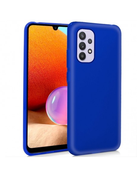 Funda gel TPU Samsung A325 Galaxy A32 4G azul