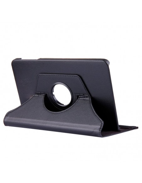 Funda soporte giratorio Samsung Galaxy Tab A7 10,4 pulgadas (T500-T505) polipiel negra