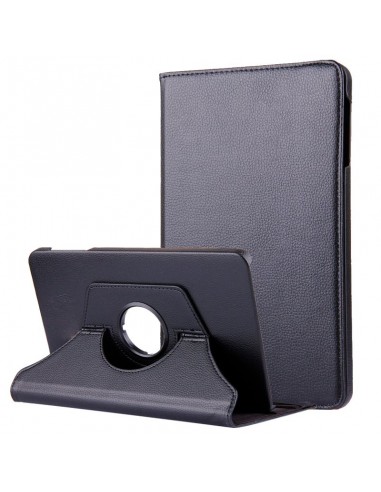 Funda soporte giratorio Samsung Galaxy Tab A7 10,4 pulgadas (T500-T505) polipiel negra