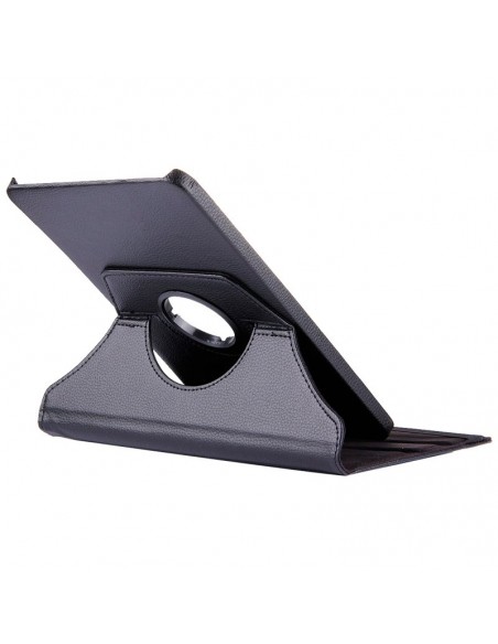 Funda soporte giratorio Samsung Galaxy Tab A7 10,4 pulgadas (T500-T505) polipiel negra