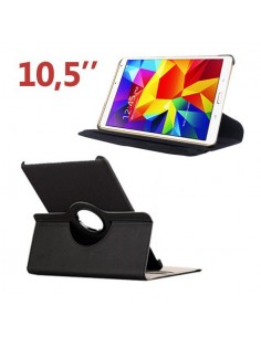 Funda soporte giratorio Samsung Galaxy Tab S 10,5 pulgadas (T800) polipiel negra