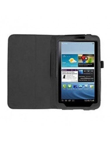 Funda soporte Samsung Galaxy Tab 3 8 pulgadas (T310-T3100) polipiel negra