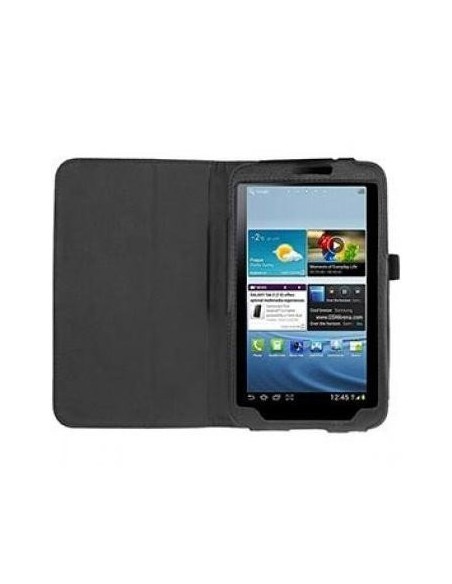 Funda soporte Samsung Galaxy Tab 3 8 pulgadas (T310-T3100) polipiel negra