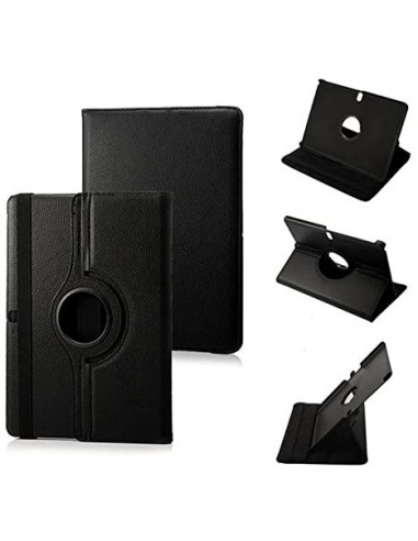 Funda soporte giratorio Samsung Galaxy Note Tab 2014 10,1 pulgadas (P600-P601-P605) negra