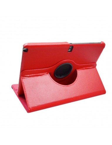 Funda soporte giratorio Samsung Galaxy Note Tab 2014 10,1 pulgadas (P600-P601-P605) roja