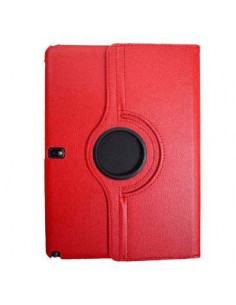 Funda soporte giratorio Samsung Galaxy Note Tab 2014 10,1 pulgadas (P600-P601-P605) roja 2