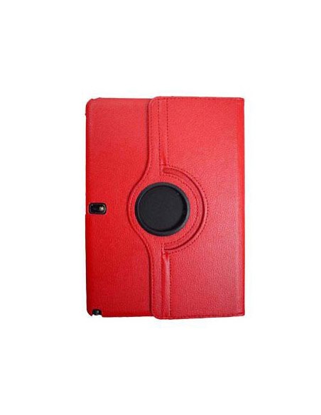 Funda soporte giratorio Samsung Galaxy Note Tab 2014 10,1 pulgadas (P600-P601-P605) roja