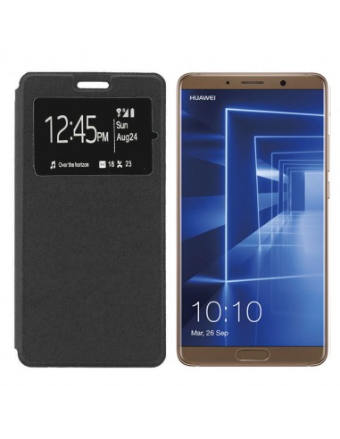 Funda libro soporte TPU Huawei Mate 10 negra