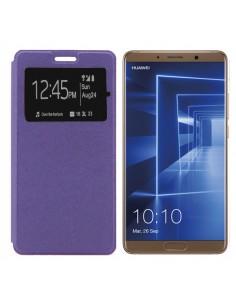 Funda libro soporte TPU Huawei Mate 10 morada