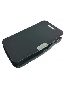 Funda libro iman Samsung Galaxy Core Plus G3500 negra 2