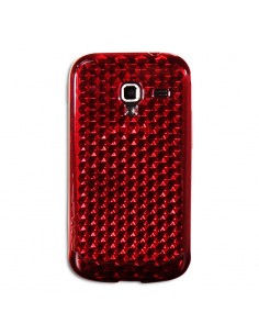 Funda TPU diamond Samsung Galaxy Ace 2 I8160 roja