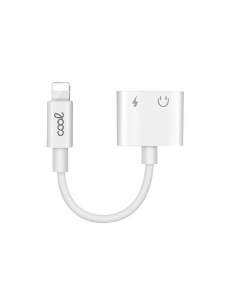 Adaptador dual Bluetooth Jack 3,5 mm + carga lightning