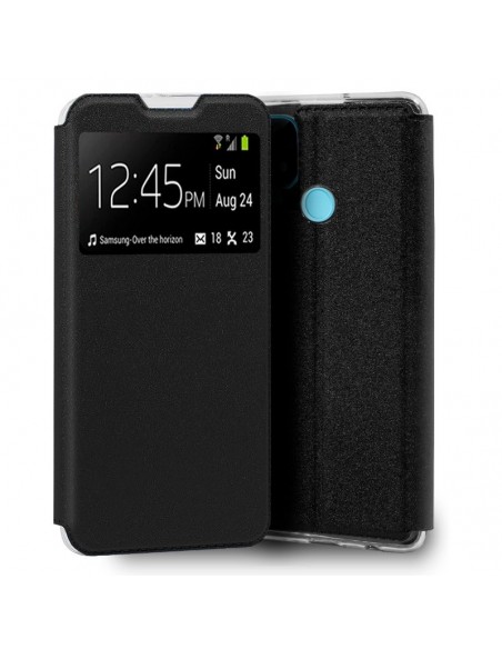 Funda libro soporte TPU Realme C21 negra