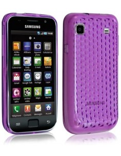 Funda TPU diamond Samsung Galaxy SCL I9003 morada