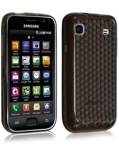 Funda TPU diamante Samsung Galaxy SCL I9003 gris humo