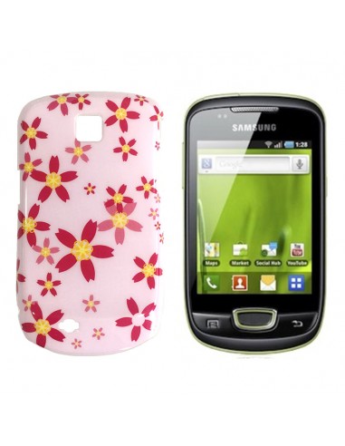 Carcasa Samsung Galaxy Mini S5570 diseño Flores