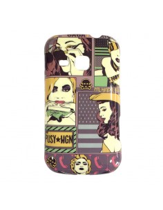 Carcasa Samsung Galaxy Mini 2 (S6500) diseño mosaico Girl