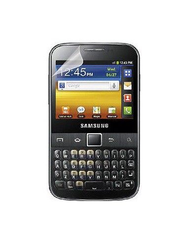 Protector pantalla adhesivo Samsung Galaxy Y Pro (B5510)
