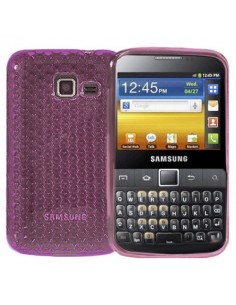 Funda TPU diamond Samsung Galaxy Y Pro rosa