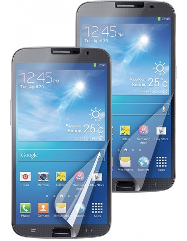 Protector pantalla adhesivo Samsung Galaxy Mega 6,3" mate y brillo (1 de cada, 2 en total)