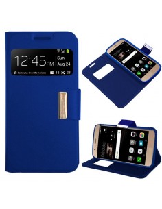 Funda libro soporte TPU Huawei P9 Lite azul